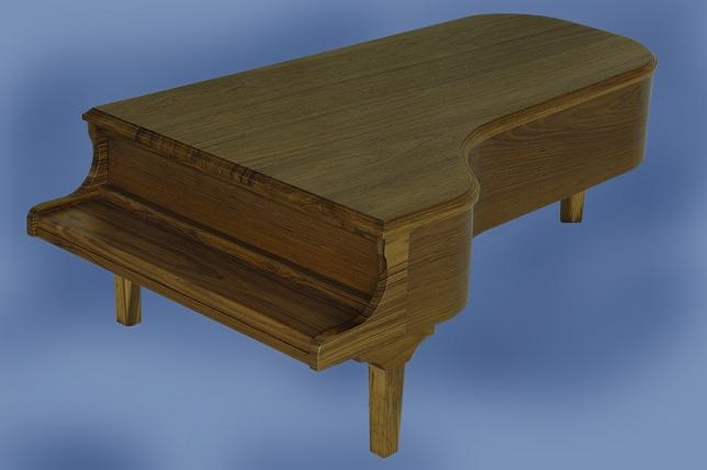 piano coffee table